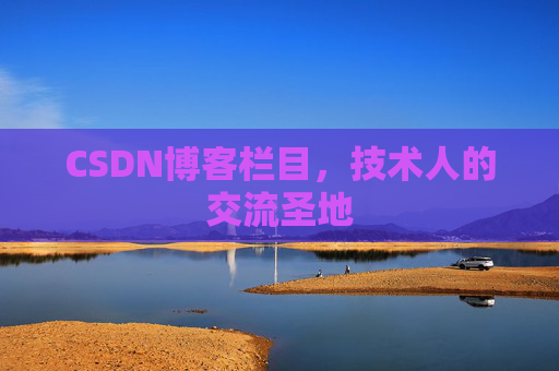 CSDN博客栏目，技术人的交流圣地